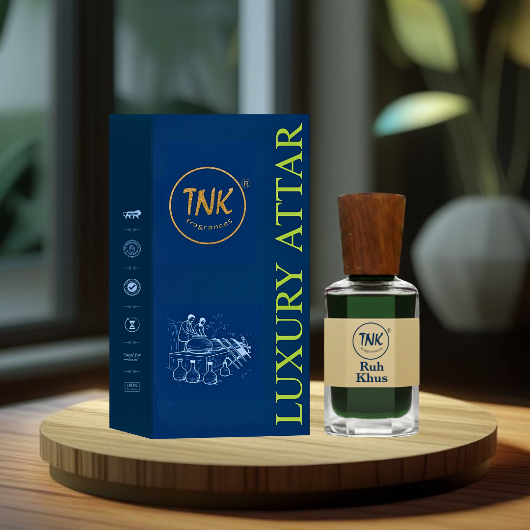 Ruh Khus Attar bottle – pure Kannauj attar online India | kannauj attar buy online | alcohol-free attar