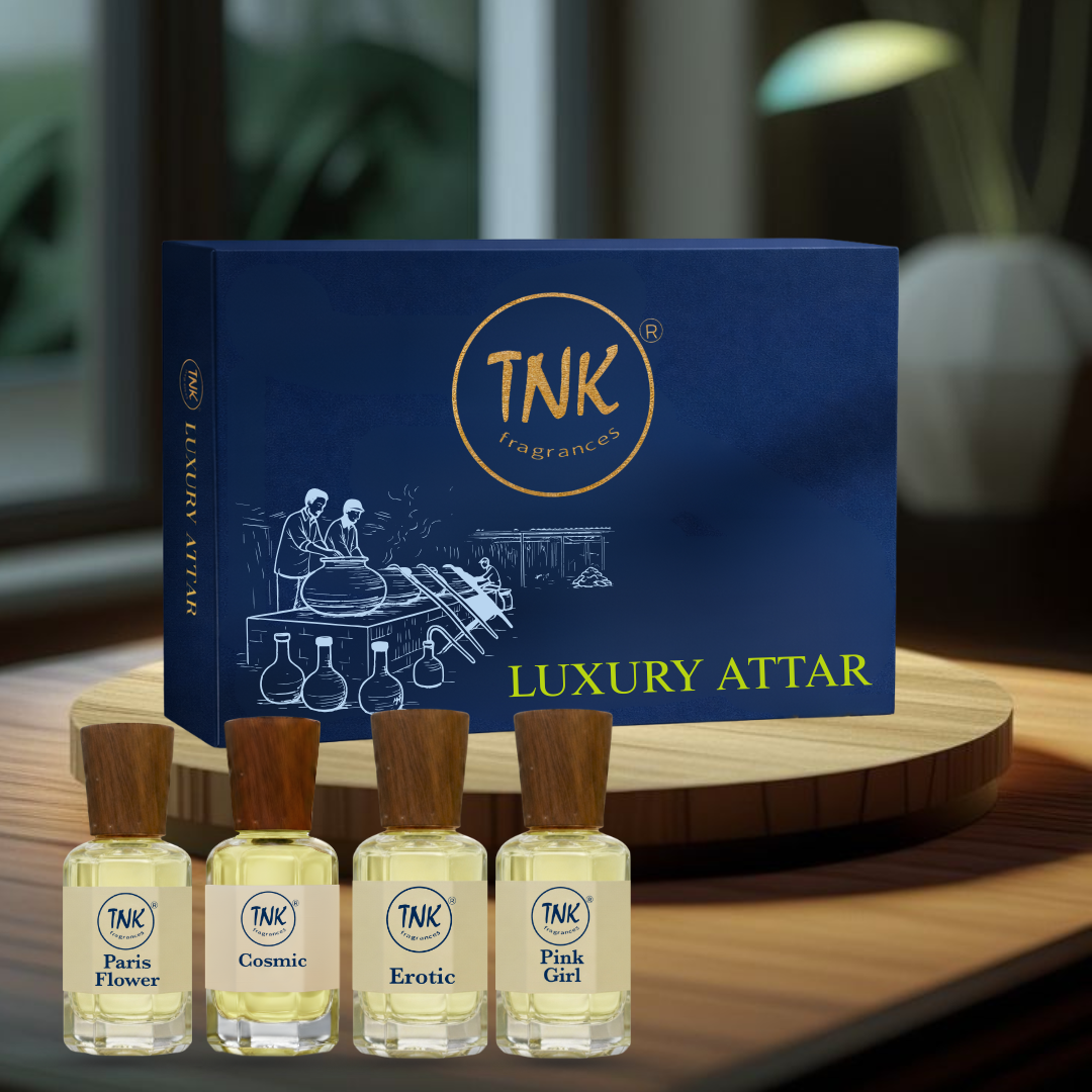 For Her Pack of 4 bottle – pure Kannauj attar online India | kannauj attar buy online | alcohol-free attar