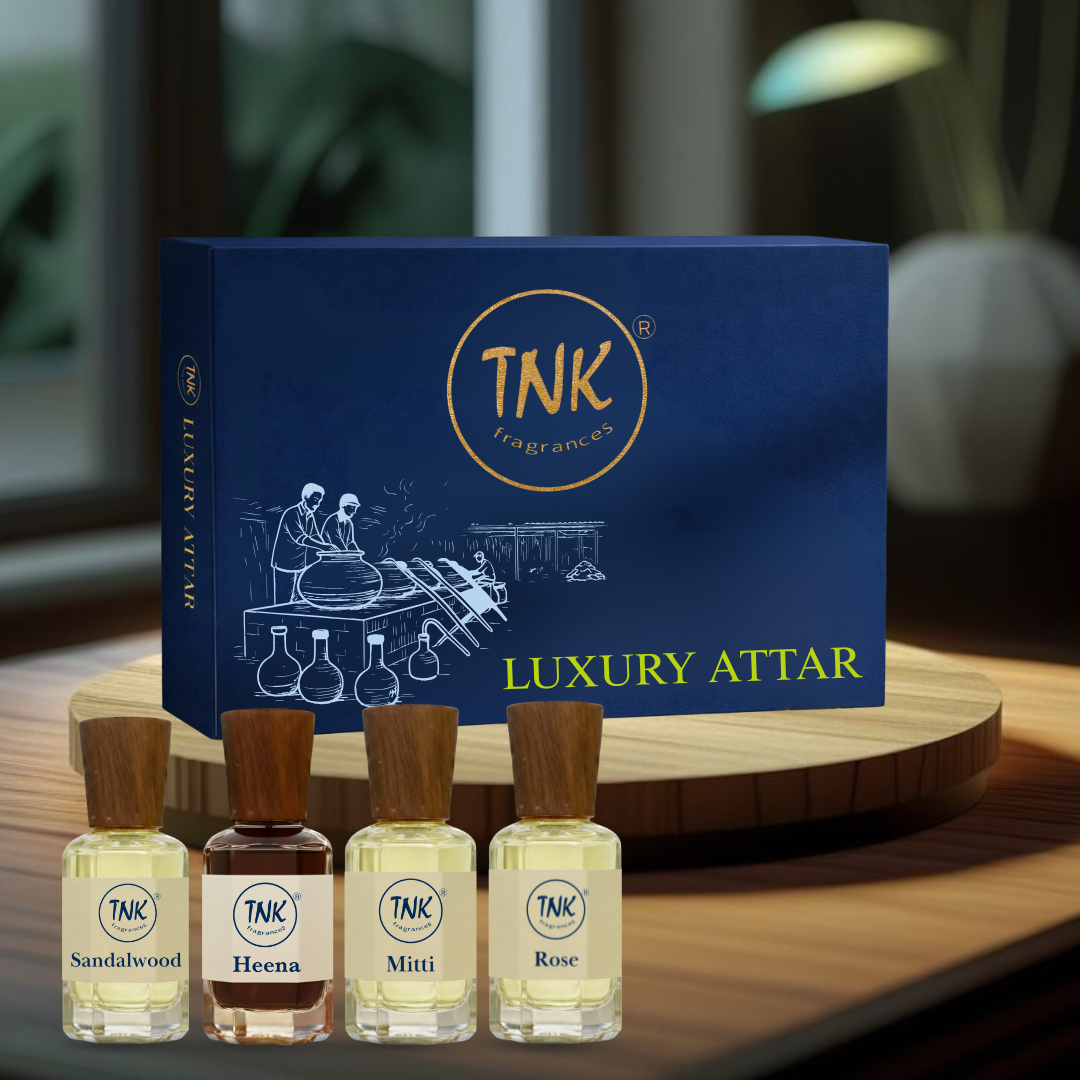 Indian Authentic Attar Set Pack of 4