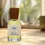 Kesar Chandan Attar bottle – pure Kannauj attar online India | kannauj attar buy online | alcohol-free attar