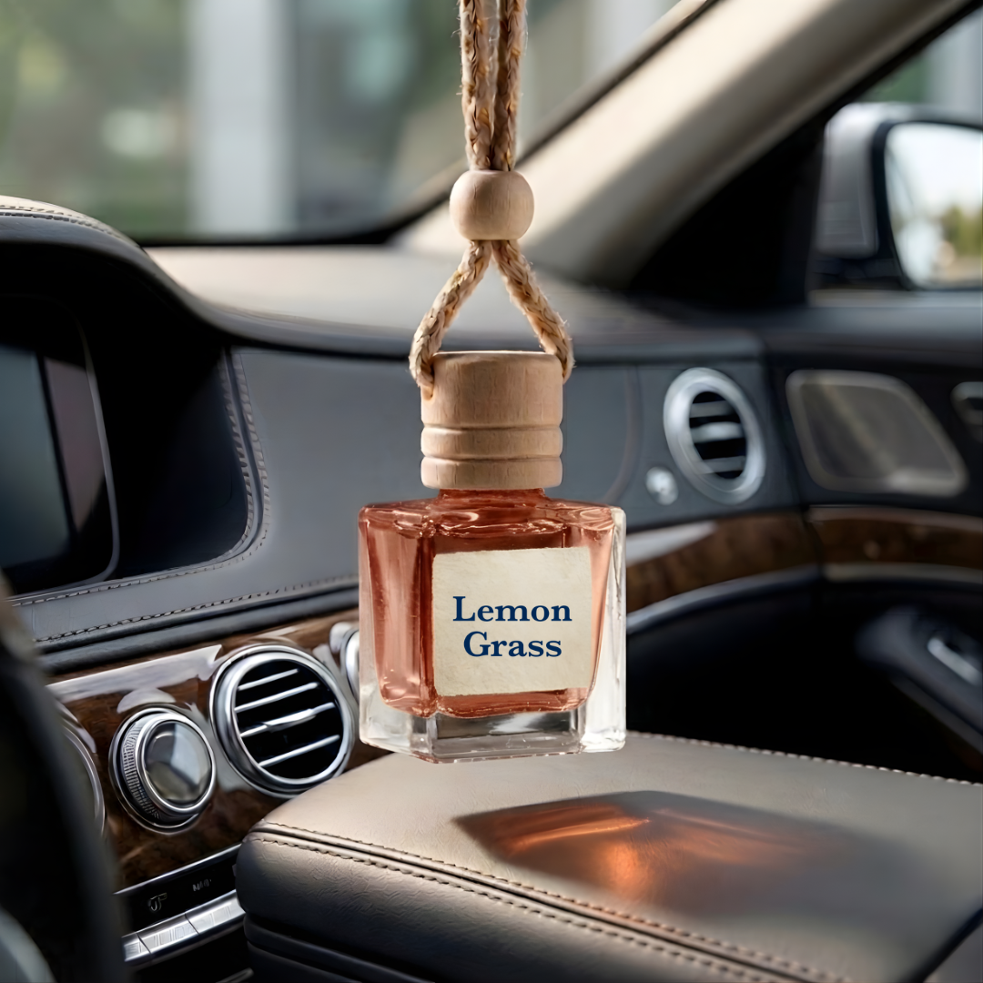 Lemongrass Car Perfume bottle – pure Kannauj attar online India | kannauj attar buy online | alcohol-free attar