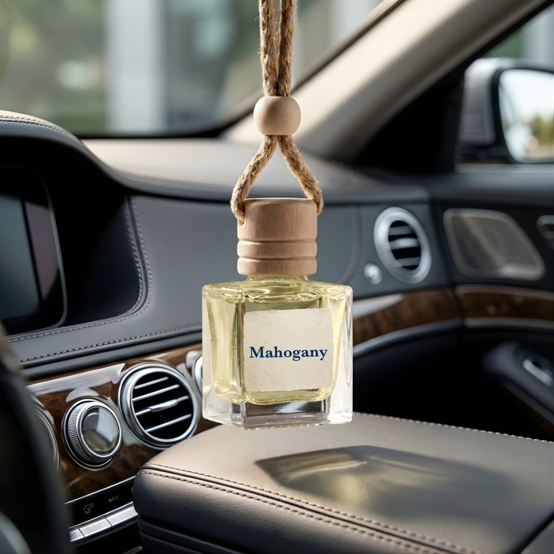 Mahogany Car Perfume bottle – pure Kannauj attar online India | kannauj attar buy online | alcohol-free attar