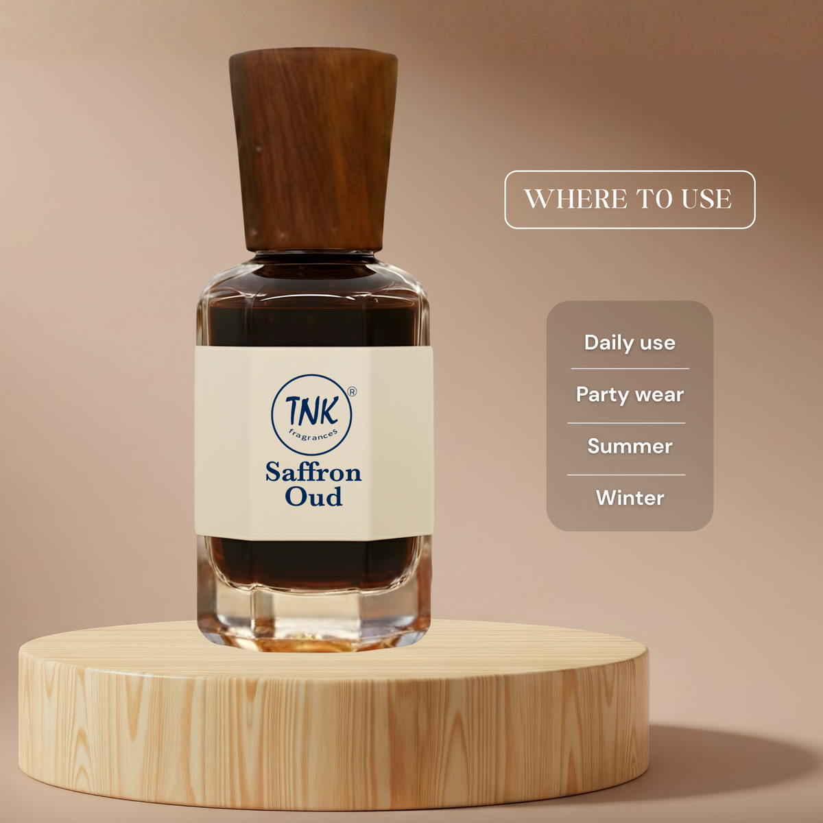 Saffron Oud Attar