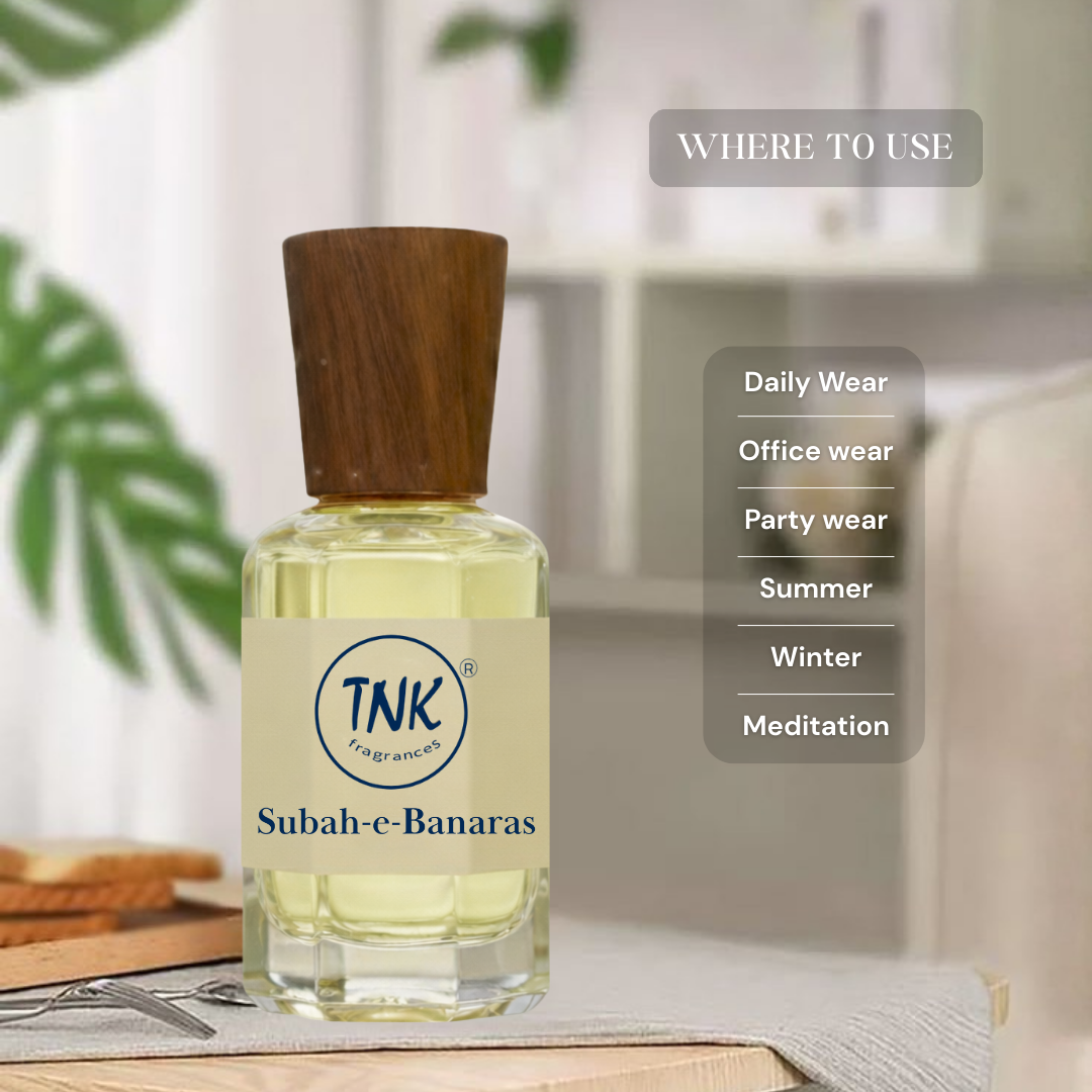 Subah-e-Banaras Attar bottle – pure Kannauj attar online India | kannauj attar buy online | alcohol-free attar