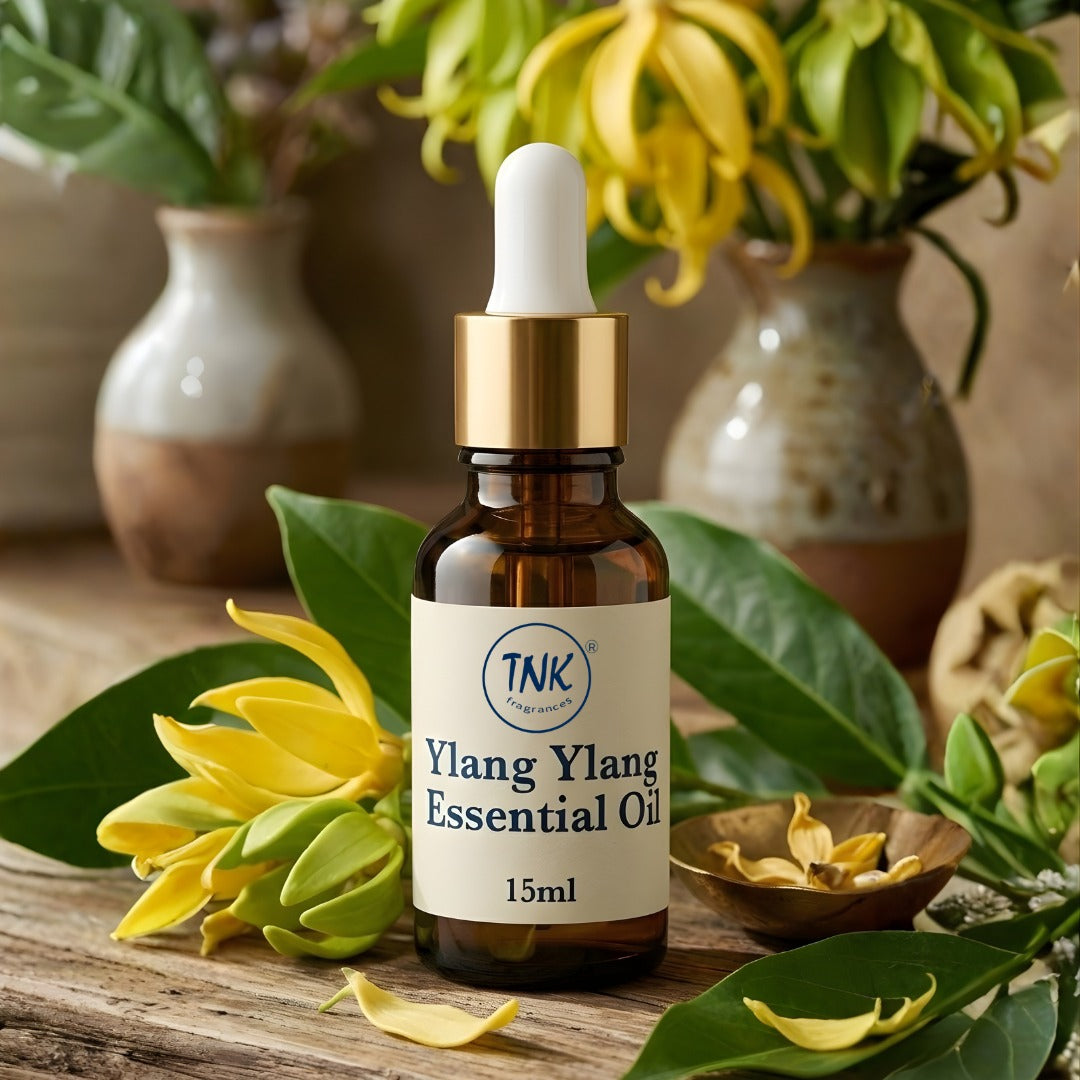 Ylang Ylang Essential Oil bottle – pure Kannauj attar online India | kannauj attar buy online | alcohol-free attar